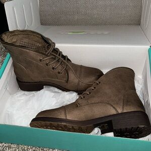 Brown Ankle Boots - Never Worn